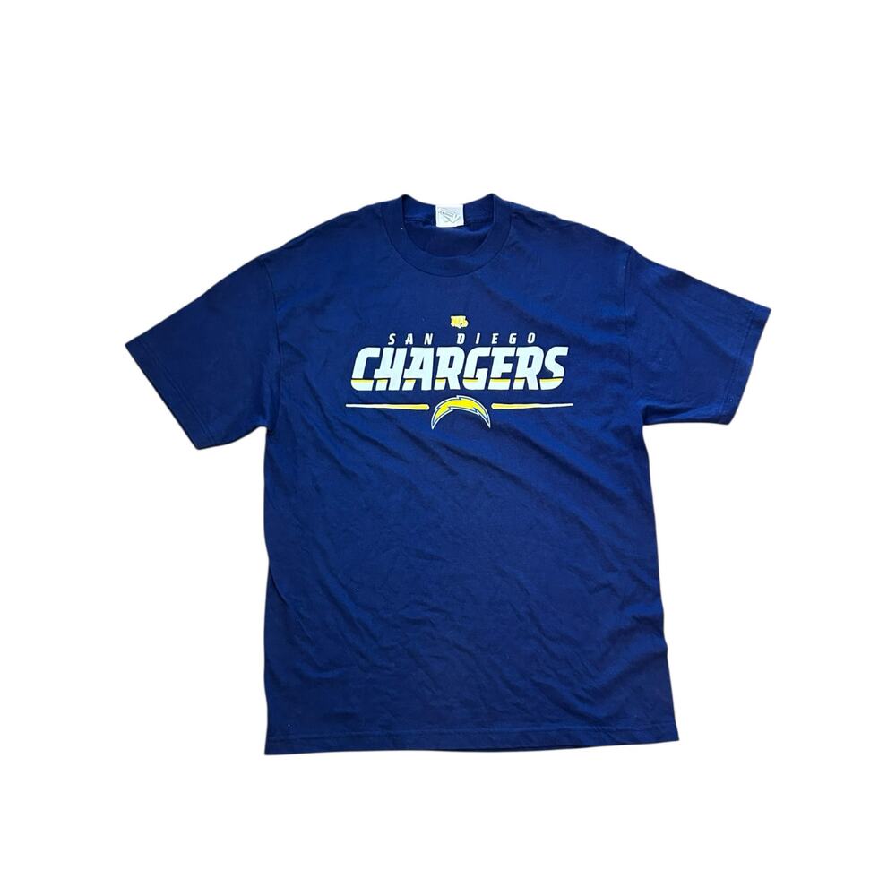 San Diego Chargers Men’s NFL Blue Graphic T-Shirt Size Large